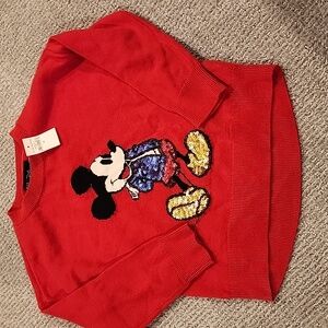 GAP X DISNEY  mickey sweater XS kids